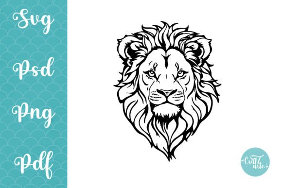 Download Lion | SVG PNG Silhouette Cut File - Silhouette cut file Collection