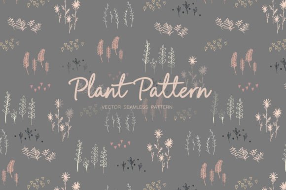 Download Plant Pattern Seamless Pattern Graphic - Graphic Collection
