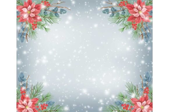 Download Christmas Background Winter Fir Brances - Christmas Collection