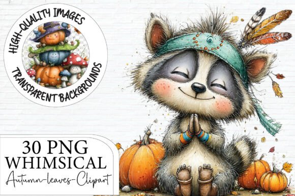 Download Whimsical Autumn Leaves Clipart - Leaves Collection