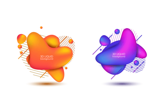 Download Set of Abstract Modern Graphic Elements - Graphic Collection