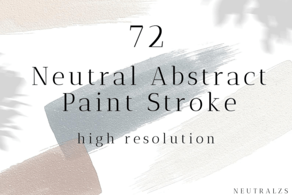 Download Neutral Brush Strokes Clipart Bundle - Clipart bundle Collection