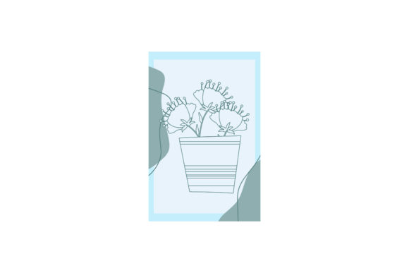 Download Modern Flowers Card Nature - Modern flowers Collection