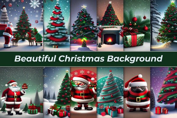 Download Beautiful Christmas Background - Christmas Collection