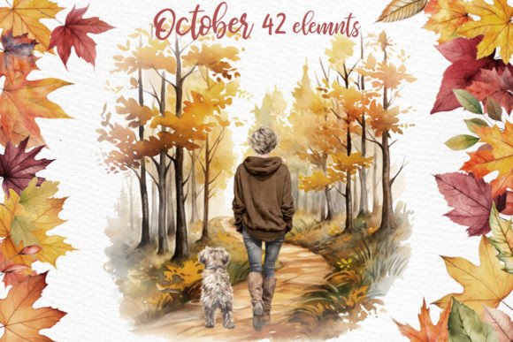 Download Fall Leaves Clipart Autumn Forest Path - Leaves Collection