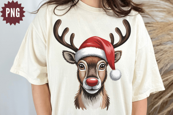 Download Hand-painted Christmas Reindeer PNG - Christmas Collection