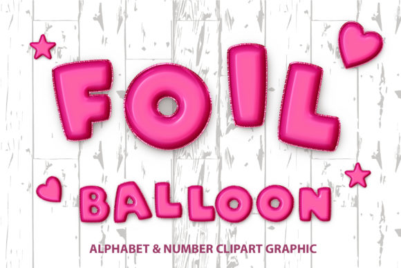 Download Pink Foil Balloon Alphabet Graphic - Graphic Collection