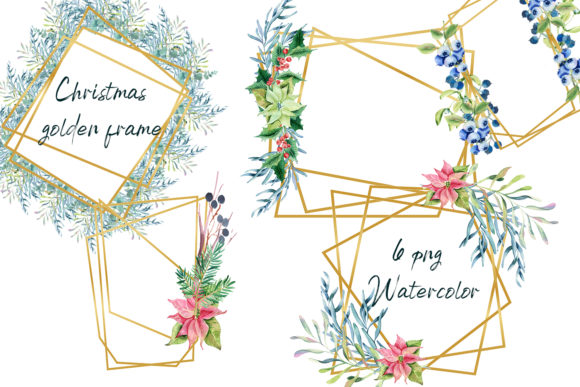 Download Merry Christmas Watercolor Frame - Christmas Collection