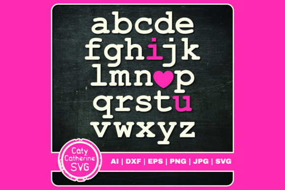 Download Alphabet Graphic I Love You - Graphic Collection